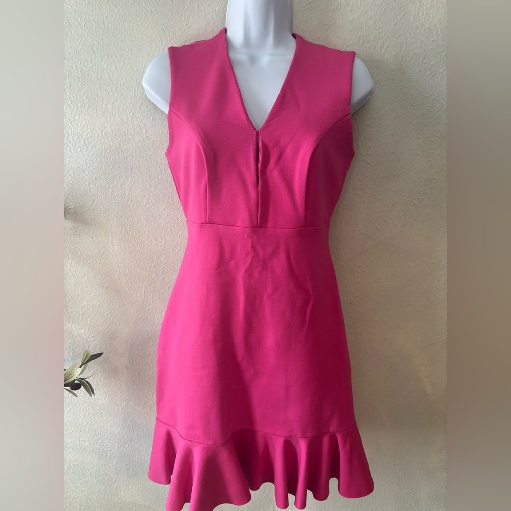 Susana‎ Monaco hot pink cocktail dress size 4